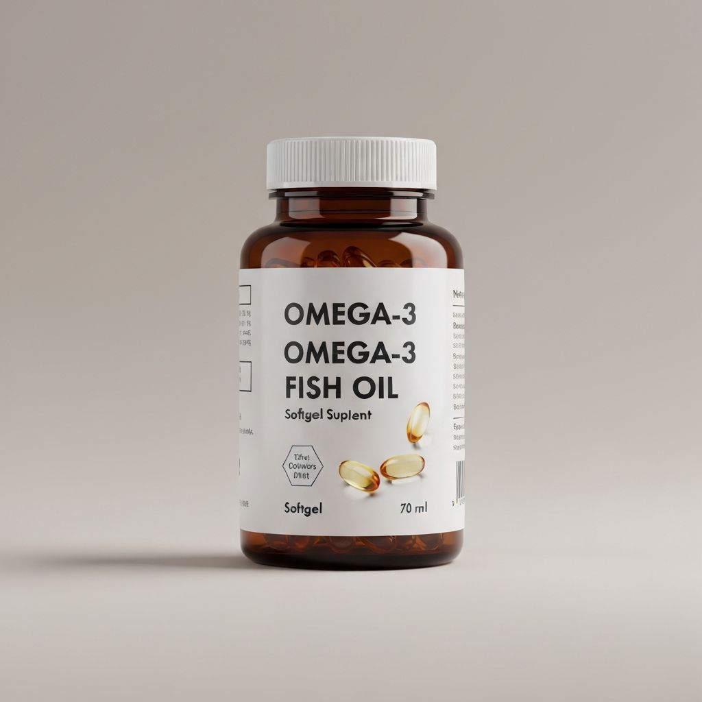 Omega-3 Fischöl Softgels